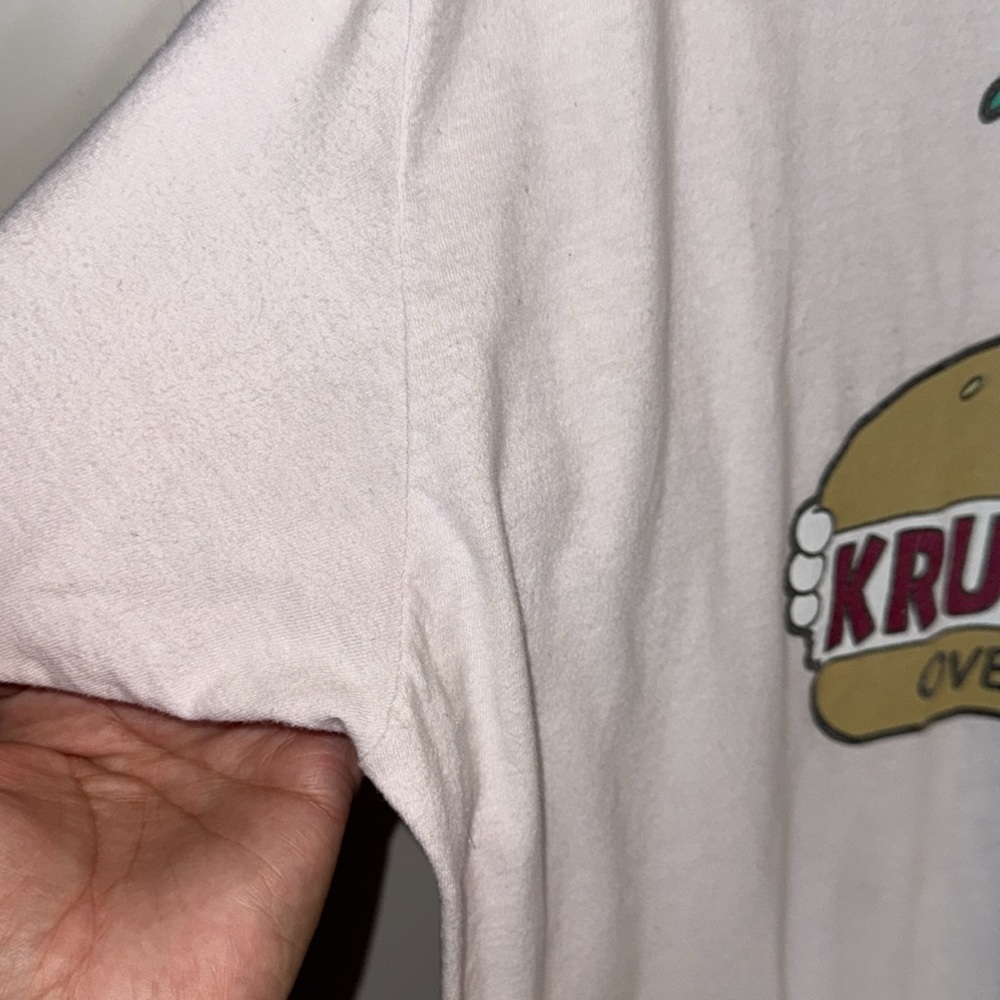 Krusty the Clown Burger Graphic T Shirt - Size XL - Picture 5 of 9